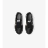 Leather and Check Terrace Sneakers 