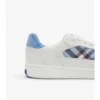 Leather and Check Terrace Sneakers 