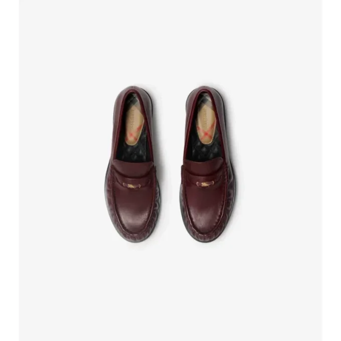 Leather Cadet Loafers