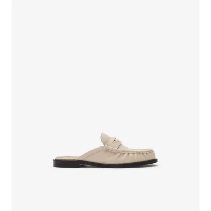 Leather Cadet Mules