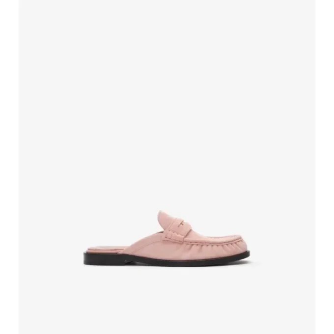 Leather Cadet Mules