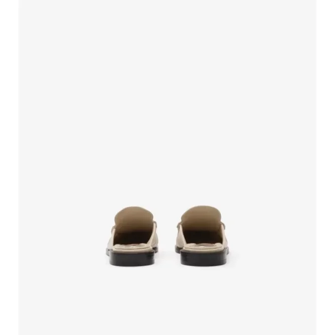 Leather Cadet Mules