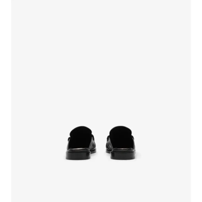 Leather Cadet Mules