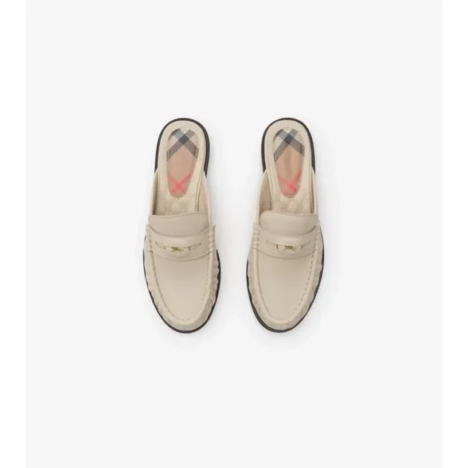 Leather Cadet Mules