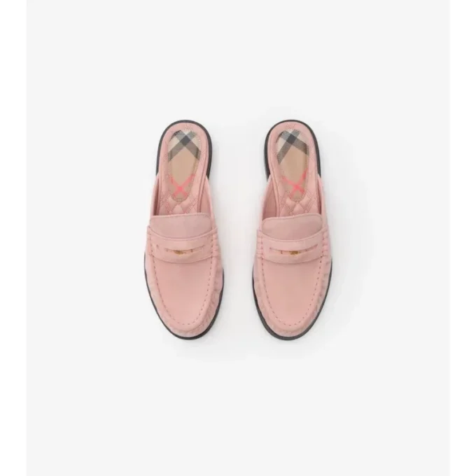 Leather Cadet Mules