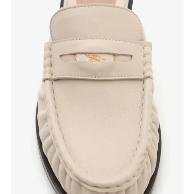 Leather Cadet Mules
