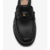 Leather Cadet Mules
