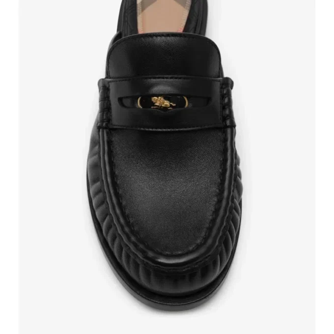 Leather Cadet Mules