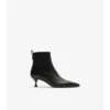 Leather Cameo Ankle Boots 
