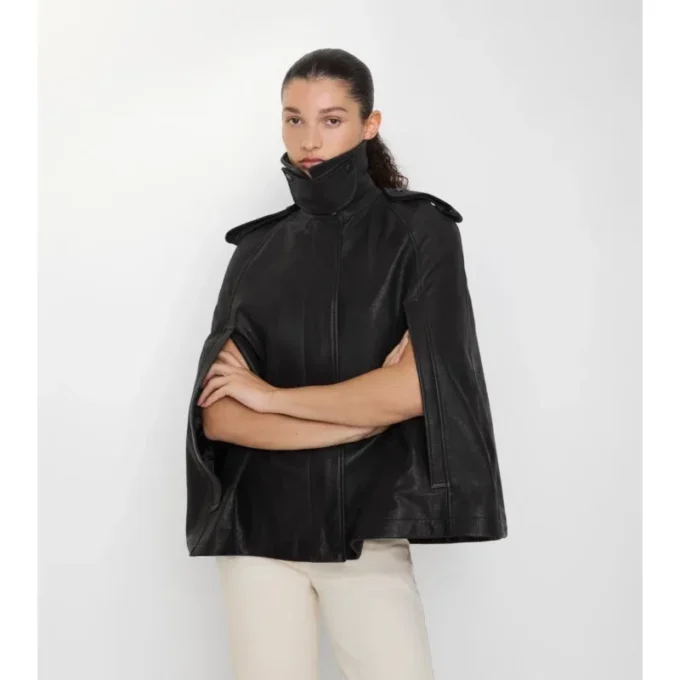 Leather Cape