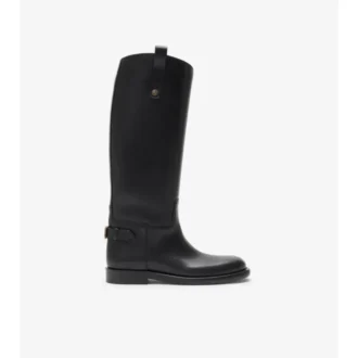 Leather Cavalier Boots