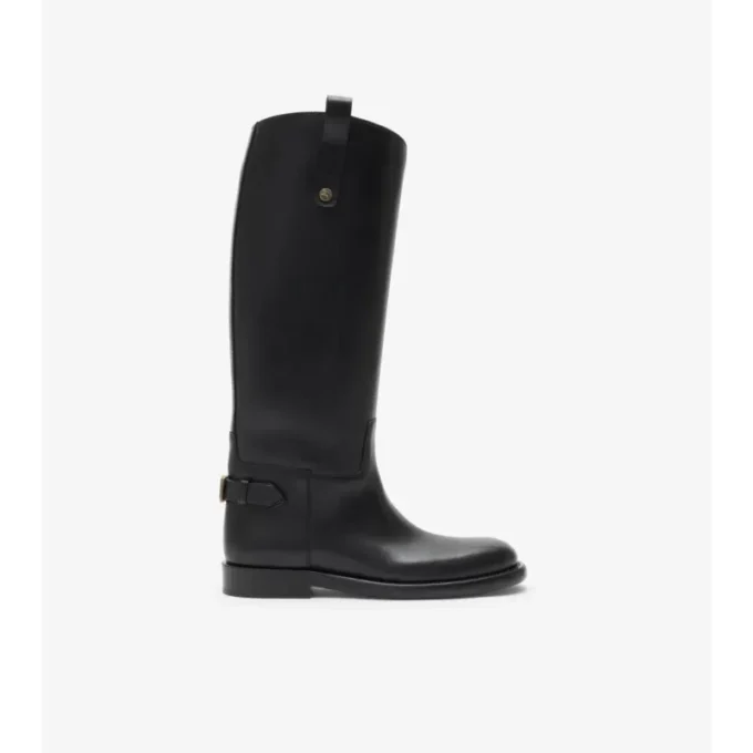Leather Cavalier Boots