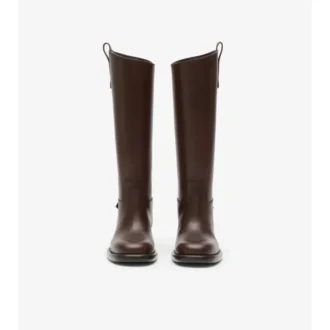 Leather Cavalier Boots