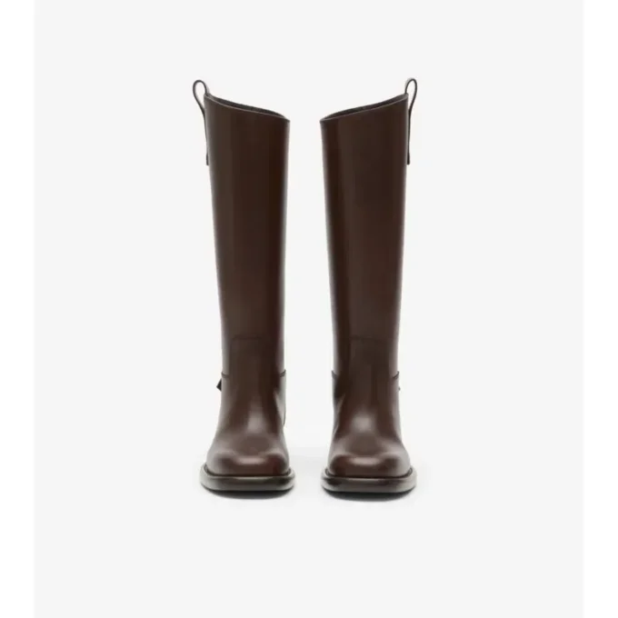 Leather Cavalier Boots