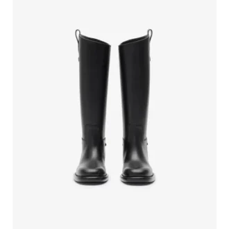 Leather Cavalier Boots