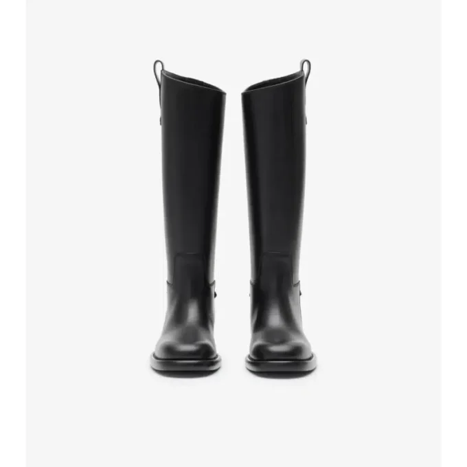 Leather Cavalier Boots