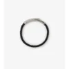 Leather Check Bracelet