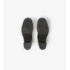 Leather Gravel Heel Chelsea Boots 