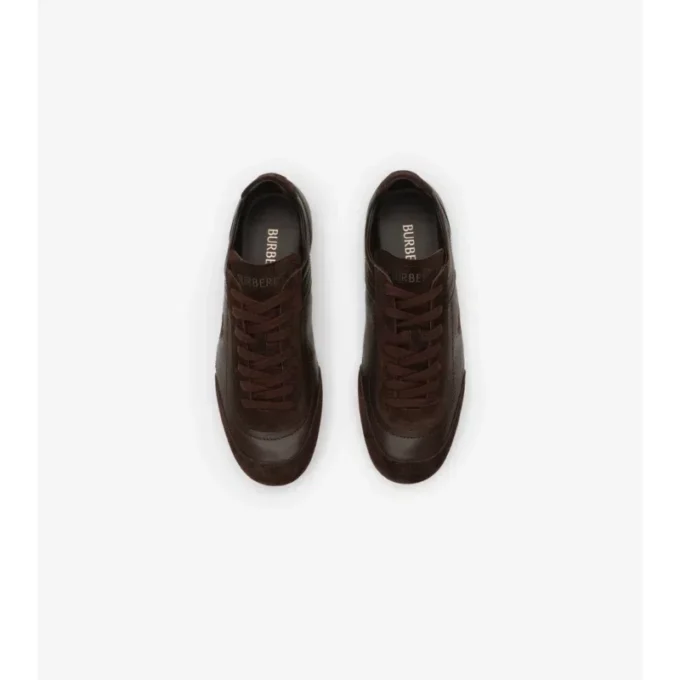 Leather Knight Runner Sneakers 