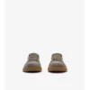 Leather, Suede and Check Terrace Sneakers 