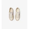 Leather, Suede and Check Terrace Sneakers