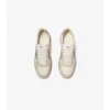 Leather, Suede and Check Terrace Sneakers 