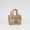 Logo Appliqua Vintage Check E-Canvas Tote