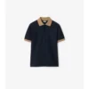 Logo Collar Cotton Polo Shirt
