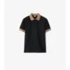 Logo Collar Cotton Polo Shirt