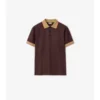 Logo Collar Cotton Polo Shirt