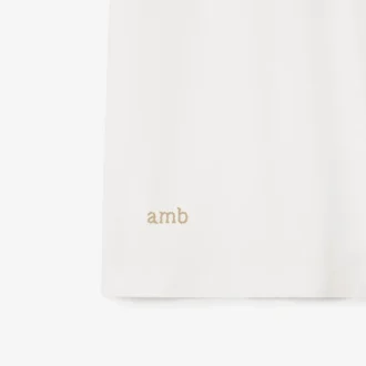 Logo Collar Cotton Polo Shirt