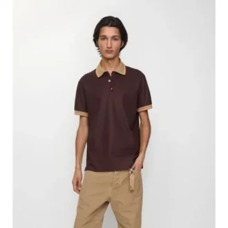 logo collar cotton polo shirt 2 6 330x330 - Logo Collar Cotton Polo Shirt
