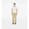 Logo Collar Cotton Polo Shirt