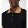 Logo Collar Cotton Polo Shirt