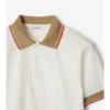 Logo Collar Cotton Polo Shirt