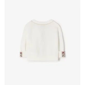 Logo Cotton Cardigan
