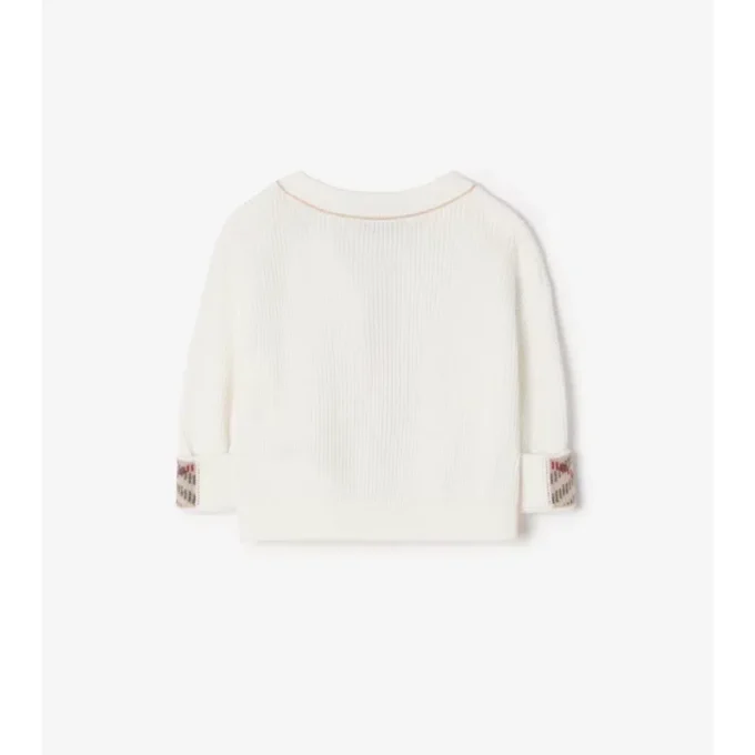 Logo Cotton Cardigan