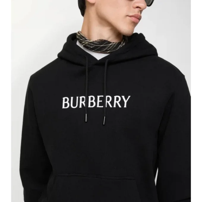 Logo Cotton Hoodie