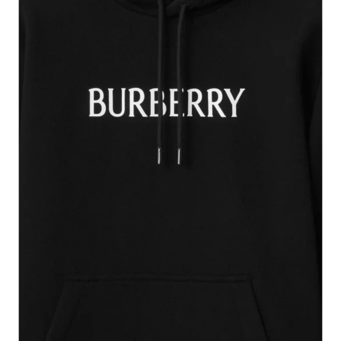 Logo Cotton Hoodie