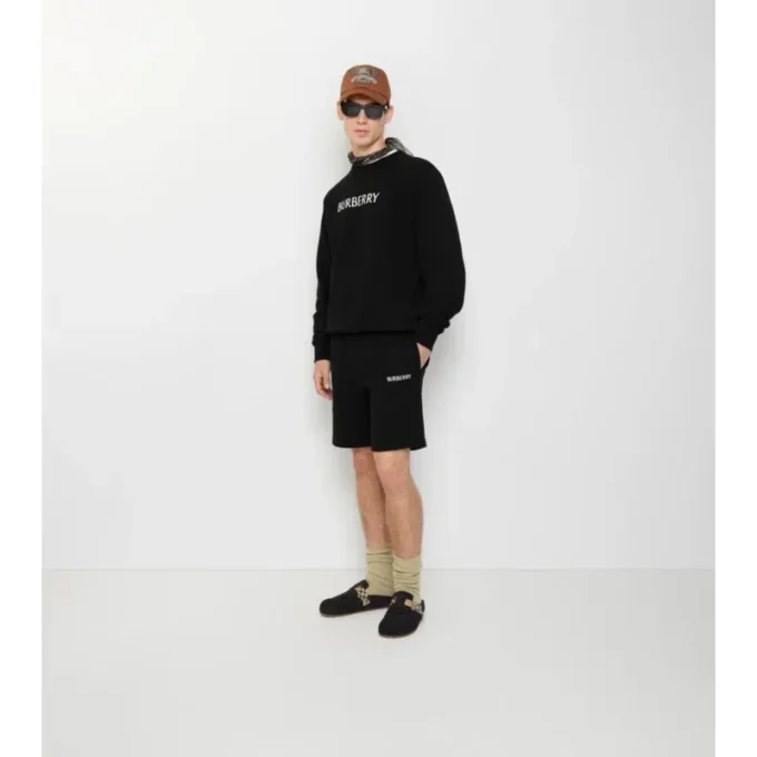 Logo Cotton Shorts
