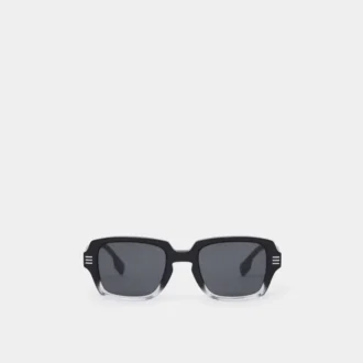 Logo Detail Rectangular Frame Sunglasses