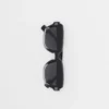 Logo Detail Rectangular Frame Sunglasses