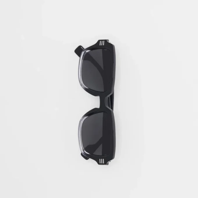 Logo Detail Rectangular Frame Sunglasses