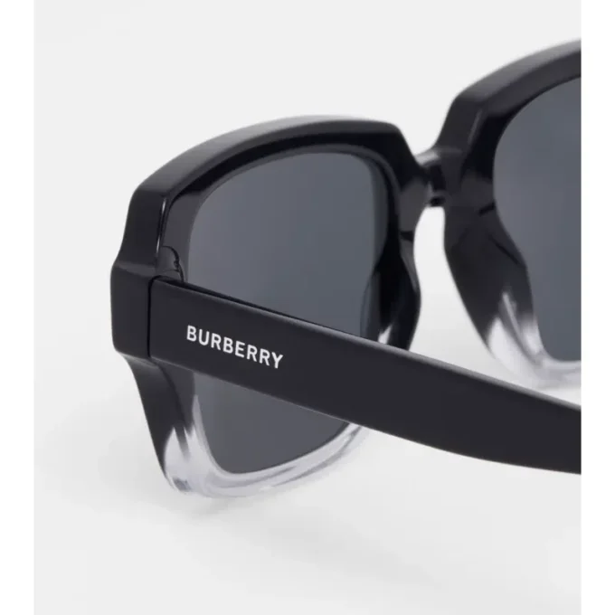 Logo Detail Rectangular Frame Sunglasses