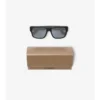 Logo Detail Square Frame Sunglasses