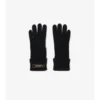 Logo Patch Wool Blend Gloves