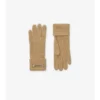 Logo Patch Wool Blend Gloves