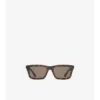 Logo Rectangular Sunglasses 