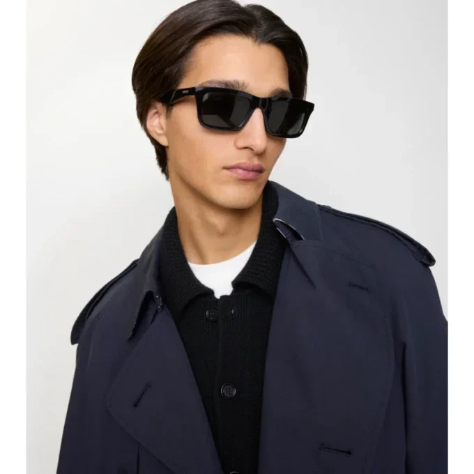 Logo Rectangular Sunglasses 