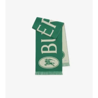 Logo Wool Scarf
